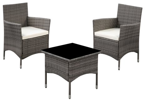 Gartenset LUINO grau - Gratisinserat.ch