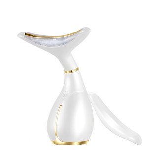 Gesichtsmassagegerät Anti-Falten weiss