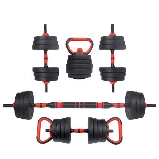 Hantelset 3-in-1 20 kg