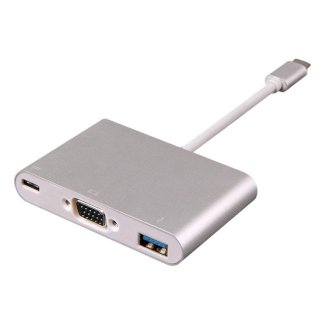 Adapter USB 3.0 Typ C - VGA - USB 3.0 Typ A