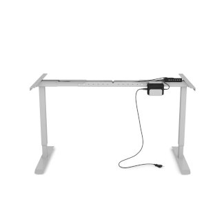 Tischgestell Stehpult grau 140 - 160 cm