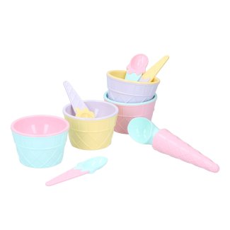 Geschirr für Glacé Set 9-teilig - Gratisinserat.ch