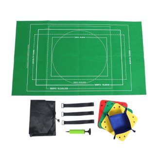 Puzzlematte aufrollbar grün