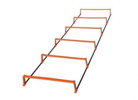 Agility Leiter Fitness schwarz/orange