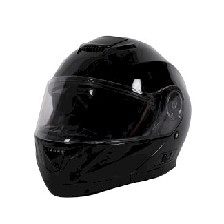 Motorrad Klapphelm schwarz Grösse 57/58