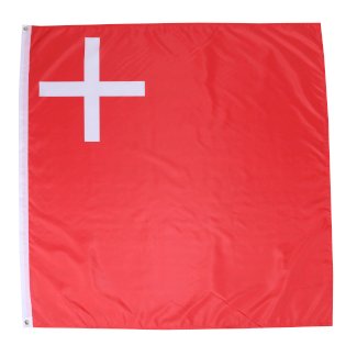 Kantonsflagge Schwyz 120 x 120 cm