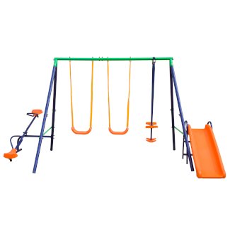 Kinderschaukel 3er-Gartenschaukel mit Rutsche und Wippe - Gratisinserat.ch