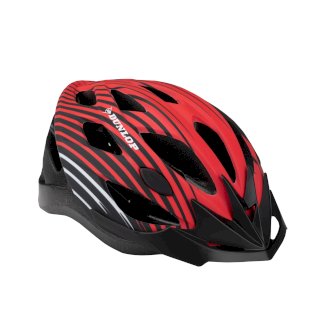 Velohelm DUNLOP 55 - 58 cm rot