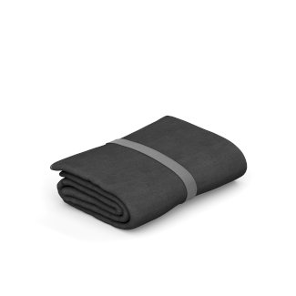 Mikrofaser Handtuch 30 x 60 cm anthrazit