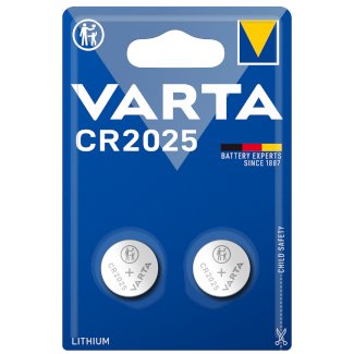Knopfzelle VARTA Lithium CR2025 2 Stk.