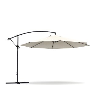 Sonnenschirm Ampelschirm 270 cm weiss