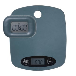 Küchenwaage und Timer im Set