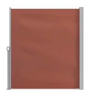 Seitenmarkise 160 x 500 cm braun