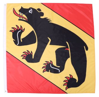 Kantonsflagge Bern 120 x 120 cm