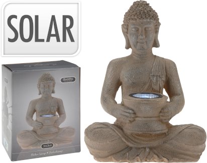 Buddha Solarlampe