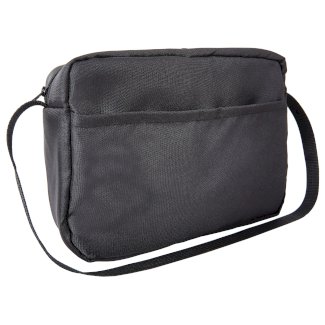 Wickeltasche schwarz