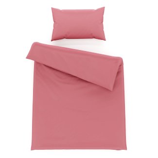 Bettwäsche Set 65 x 100 cm + 160 x 210 cm altrosa