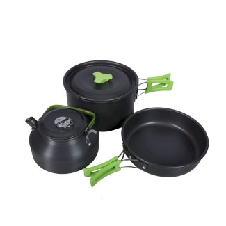 Camping Pfannen Set 3-teilig