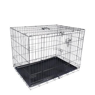 Transportkäfig faltbar Gr. M schwarz - Gratisinserat.ch